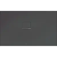 Villeroy & Boch Duschwanne SQUARO INFINITY Rechteck 1300 x 800 x 40 mm anthrazit