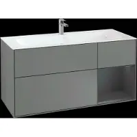 Villeroy & Boch V&B Waschtischunterschrank Wandbeleuchtung Finion 119,6x59,1cm, Rg r md b m La, Oli. m Lac