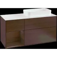Villeroy & Boch V&B Waschtischunterschrank FINION 1200x603x501 Abdpl wh Reg Wln Ve/Wln Ve