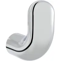 Vitra Liquid Handtuchhaken A44568 35x80x90mm, rund, Wandmontage, chrom