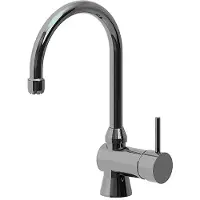Kwc Spültischmischer Kuri Basic, Niederdruck, Schwenkauslauf, Ausladung 190 mm, chrom - 119.55 Z 001 C