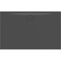 Villeroy & Boch Duschwanne Ecora, rechteckig, Anthracite, 1600 x 1000 mm, Höhe 35 mm