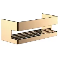 Emco System 2 Wandkorb 354500520 225x89,5x92mm, mit verdeckter Befestigung, schwarz-chrom gebürstet