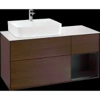 Villeroy & Boch V&B Waschtischunterschrank FINION 1200x603x501 Abdpl wh Reg bl ma/Wln Ve
