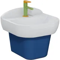 Vitra 7350B003-0041 Waschtisch Sento Kids 45 cm