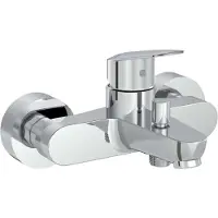 Vitra A43057EKM Einhebel-Wannen-Brausearmatur Flow R.
