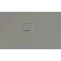 Villeroy & Boch V&B Duschwanne Squaro Infinity 130x80x4cm, gr, Eck-Einbau li gegen Wand