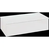Villeroy & Boch Villeroy und Boch Antao Waschtisch-Unterschrank L40000GF mit Beleuchtung, 1 Auszug, 1000 x 268 x 500 mm, Front ohne Struktur, Glossy White Lacquer / Glossy White Lacquer
