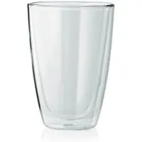 WAS Germany - Latte Macchiato Set LOUNGE, 310 ml, Ø 8,5 cm, Set á 2 Stück, Borosilikatglas