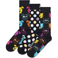 Happy socks Socken Classic Cats And Dogs Unisex Multi (3er-Pack)-Schuhgröße 36 - 40