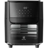Electrolux EAF12B, Heißluftfritteuse, 12 l, Einzelbild, Schwarz, Touchsteuerung, Eigenständig