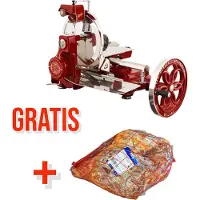 Berkel Volano B114 Rot - Gold Nachbildung Schinken Set