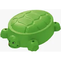 Starplast Pool & Sandkasten Schildkröte 60L, Grün
