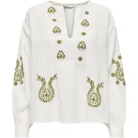 ONLY Onlmoon L/S Emb Top Wvn Noos