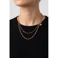 Purelei Authentic Kette Gold Größe: OS | Halsketten Outlet | Damen | Gelb