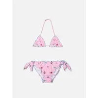 MC2 SAINT BARTH Cris Frou Frou Bikini seersucker stripes sails 23 emb (03063L) 8 yrs