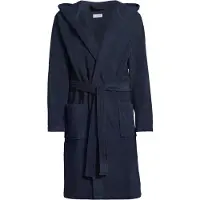 Seidensticker Morgenmantel Basic in Nightblue | Gr.: XXL