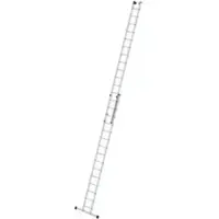 MUNK Günzburger Steigtechnik MUNK Schiebeleiter mit Traverse 2x15 Sprossen