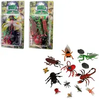 Northio Insektenwelt 21-teiliges realistisches Insekten-Set aus ungiftigem Kunststoff