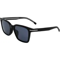 HUGO BOSS Boss 1540/F/SK Herren-Sonnenbrille Vollrand Quadratisch Acetat-Gestell, grau