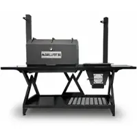 Grillpeter Outdoorküche Beta mit Holzbefeuerung Mangal und Räucherofen