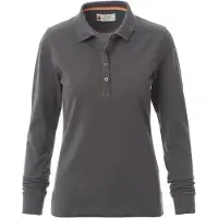 Payper Langarm Poloshirt "FLORENCE LADY" - Rauchgrau M