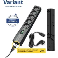 Ever Variant 2m, 175 J, 5 AC-Ausgänge, 250 V, 50 Hz, 10 A, 2500 W