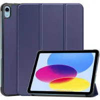 Just in Case Smart Tri-Fold Apple iPad (2025/2022) Book Case Blau