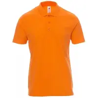 Payper Poloshirt ROME – Herren Kurzarm Piqué – 100% Baumwolle – 185g orange XL