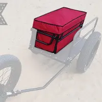 Optimiz Tasche für Nutzfahrzeuganhänger Cargo Surfer | Größe 87 L/78x31x36 cm