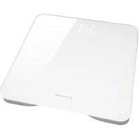 Medisana PS 435 digitale Personenwaage mit Glasoberfläche und unsichtbarem LED-Display