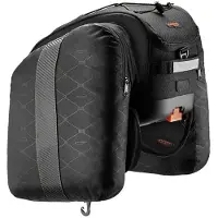 Ibera Hintere Tasche mit doppelter Befestigung mit Platte Commuter