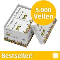 Infowerk Druckerpapier Kopierpapier 5000 Blatt (10x500) DIN A4 80 g Premium Hochweiß CIE 160 Testsieger PEFC zertifiziert