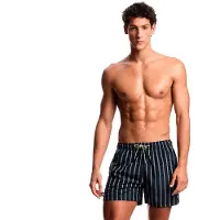Emporio Armani für Herren. EM000583_AF20445 Badeanzug Marine Design (XL), Strandbekleidung, Polyester