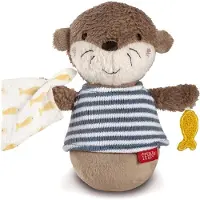 Fehn Rasseln & Greiflinge Steh-auf-Figur - Otter