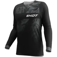 Shot Race Gear Station Charge Langarm-trikot