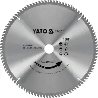 YATO TCT BLADE FOR ALUMINIUM 300X100TX30 MM