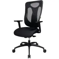Topstar Ergonomischer Bürostuhl Net Pro 110 Schwarz