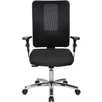 Topstar Bürostuhl Open X N Deluxe Netzstoff Schwarz