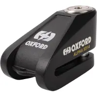 Oxford Alpha XD14 Bremsscheibenschloss - Ø14mm Schwarz - SRA / ART4 / Sold Secure Gold