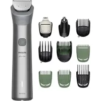 Philips 5000 series All-in-One Trimmer MG5951/15 11-in-1-Trimmer, Hellgrau, 0,5 mm, 1,6 cm, 0,5 mm, Universal, Gesicht, Kopf, Nase