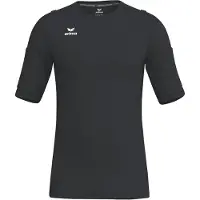 Erima Schiedsrichter T-Shirt Funktionsunterwäsche Schwarz - XL