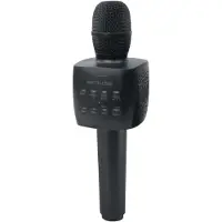 Muse M-508 KA, Karaoke-Mikrofon, Verkabelt & Kabellos, Bluetooth/3.5 mm, Schwarz, Verbraucher, Tasten