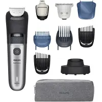 Philips Beard Trimmer 7000 Series - Bartstyling mit Haarauffangschale - BT7670/15