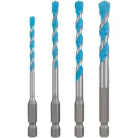 Bosch Expert Hex-9 Multi Construction 4 X 45 90/5 X 50 X 100/6 X 60 X 100/6 X 60 X 100/8 X 50 X 100 Mm Bohrerset 5 Einheiten