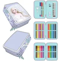Disney Frozen Federmäppchen Lila 12,5 x 6,5 x 19,5 cm