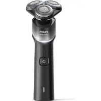 Philips Rasierer Serie 5000X X5004/00 Elektrischer Nass- und Trockenrasierer, Rotationstrasierer, Blau, PowerCut, Replace every 2 yrs with SH30, 2 Jahr(e), Akku