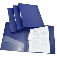 Rapesco Ringbuch 1660 2 Ringe 25 mm Polypropylen DIN A4 Blau