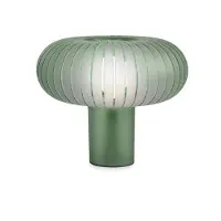 Kartell Tischleuchte Teresa Frozen, salbeigrün, dimmbar, E27 - , Teresa Frozen, dimmbar, Grün, für Wohnzimmer, Kunststoff, Design