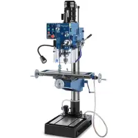 HBM 40 H Bohr-, Gewindeschneid- und Fräsmaschine Deluxe Komplett